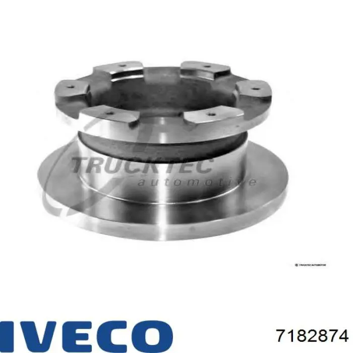 Купити 7182874 Iveco Диск заднього гальма