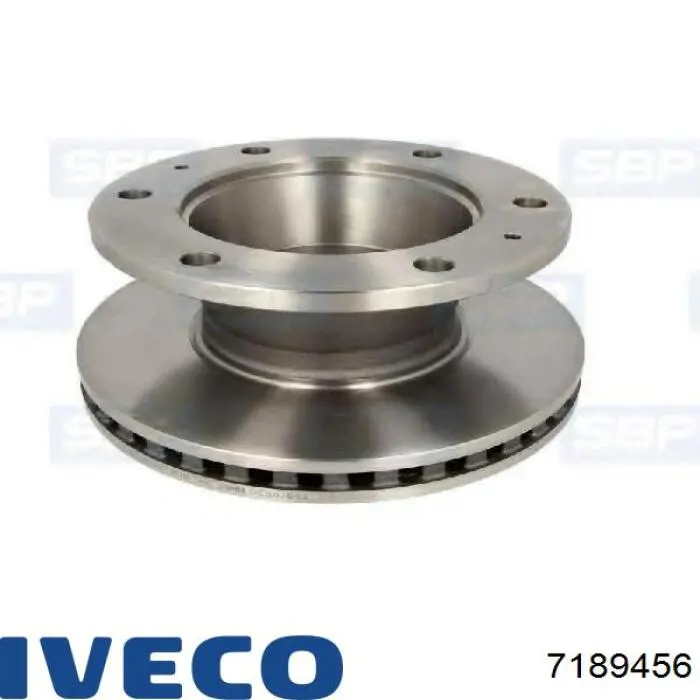 Купити 7189456 Iveco Диск заднього гальма