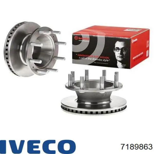 Задні дискові гальма Iveco 7189863 ціна, від 160.12 USD