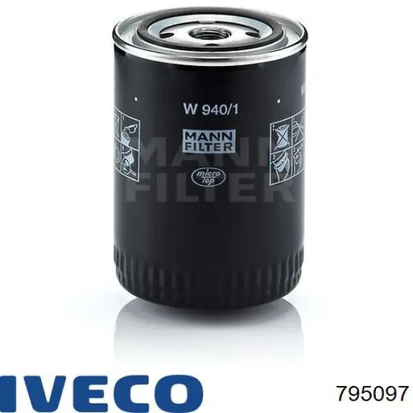 Купити 795097 Iveco Пневмоподушка/Пневморессора моста