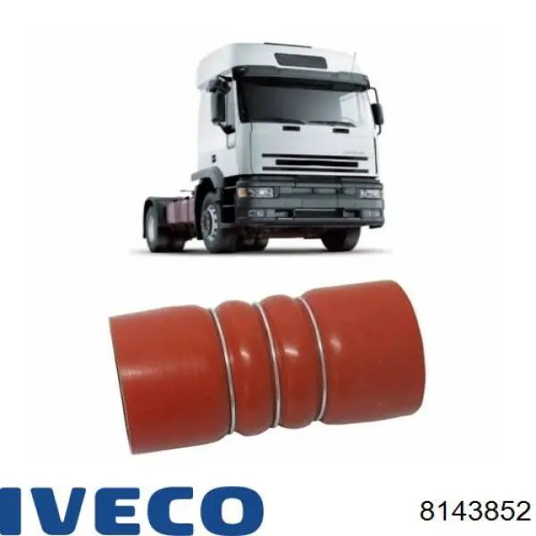 8143852 Iveco Прокладка лобового скла