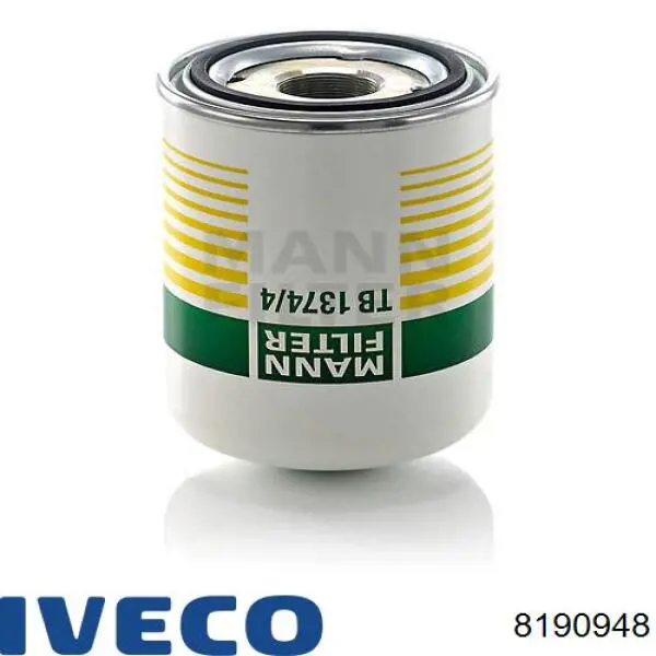8190948 Iveco Фільтр осушувача повітря (вологомастиловідділювача) (TRUCK)