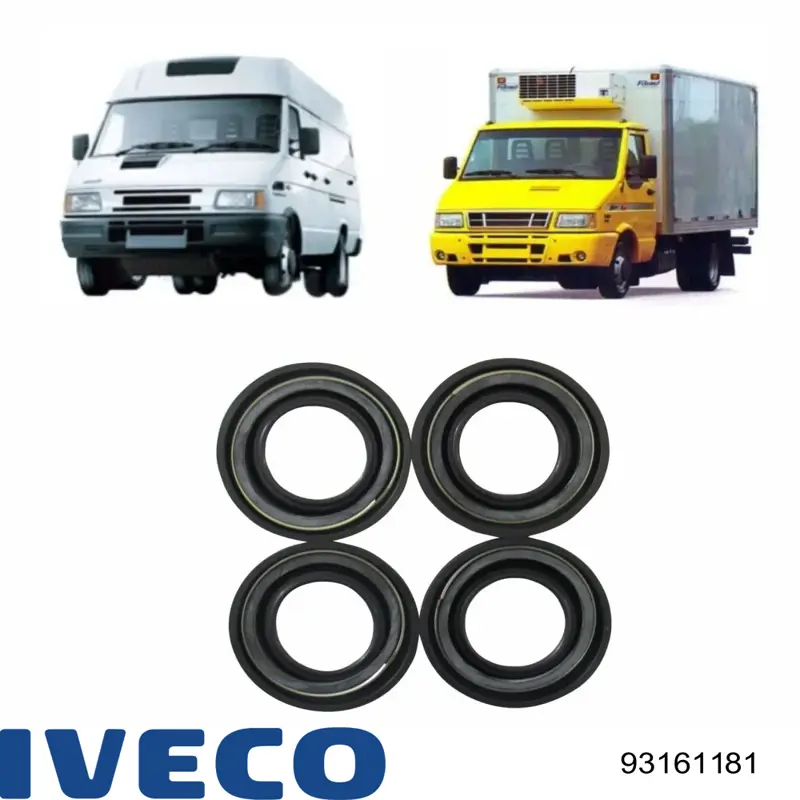 Купити 93161181 Iveco Ремкомплект переднього супорту
