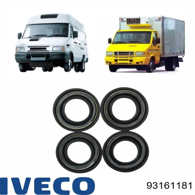 Ремкомплект переднього супорту 93161181 Iveco