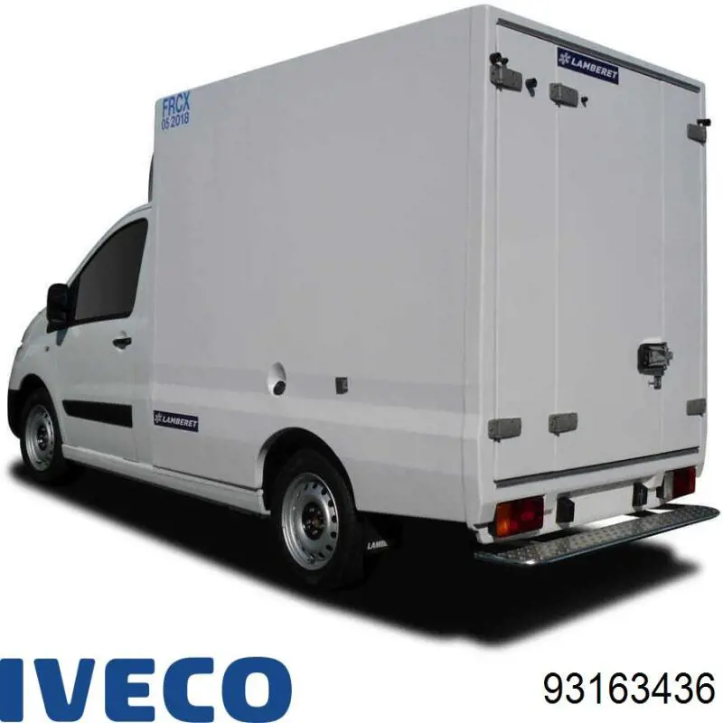 Купити 93163436 Iveco Скло заднього ліхтаря, правого