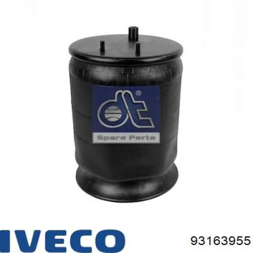 93163955 Iveco Пневмоподушка/пневморессора моста заднього