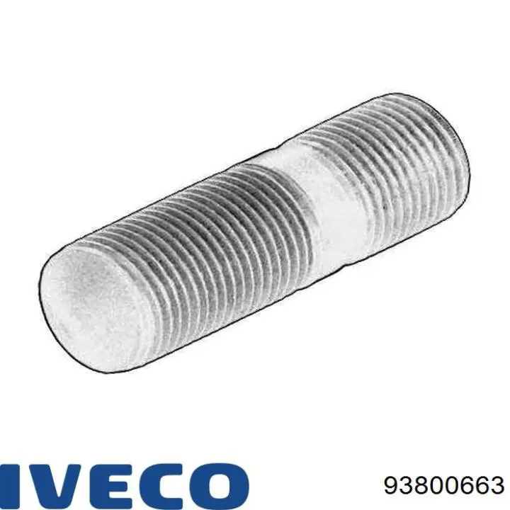 Шпилька маточини колеса передня GP ORK93800663 ціна, від 2.44 USD