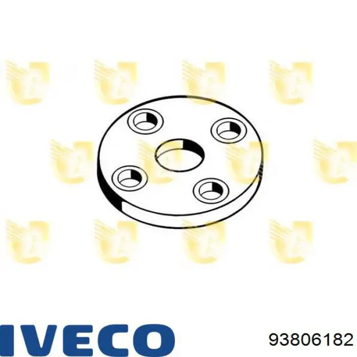Муфта рульового карданчика GP 93806182