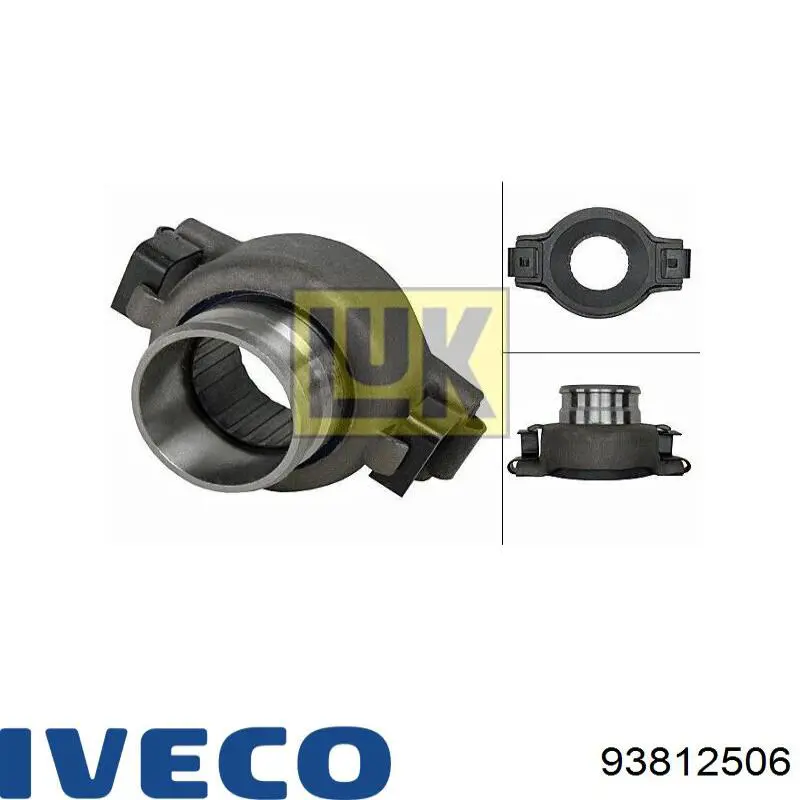 93812506 Iveco підшипник вижимний зчеплення