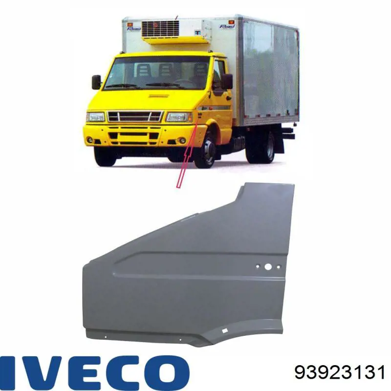 Купити Крило переднє ліве Iveco Daily I-II 