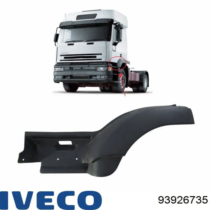 93926735 Iveco Підйомник механічний вітрового скла
