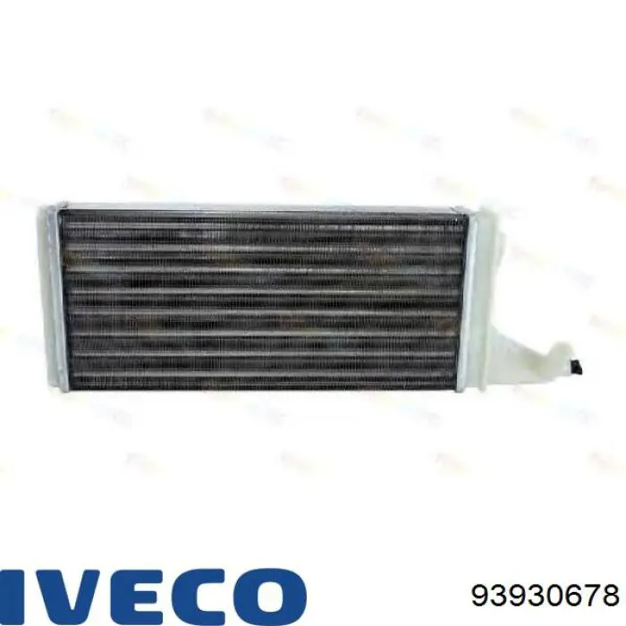 Радіатор пічки 93930678 Iveco