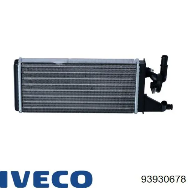 93930678 Iveco Радіатор опалювача салону