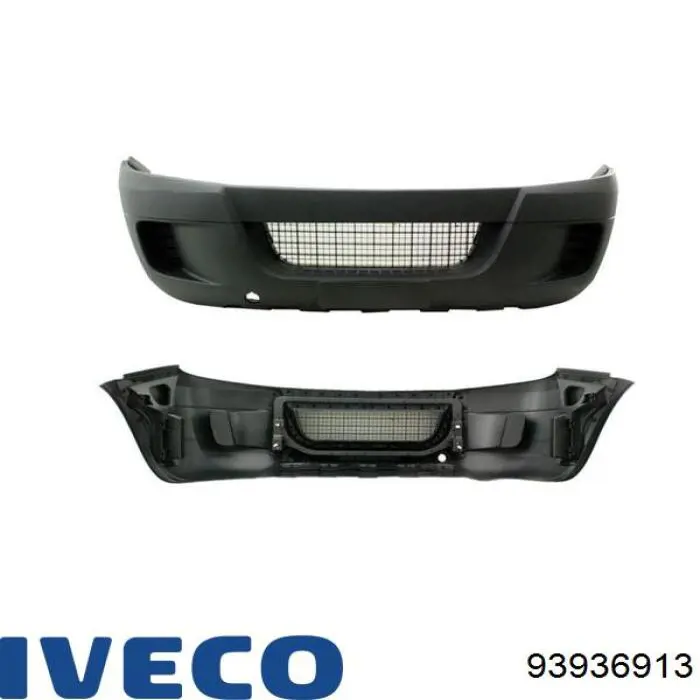 Передній бампер 93936913 Iveco
