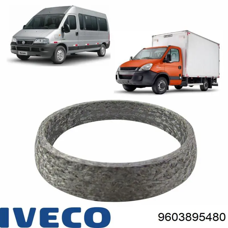9603895480 Iveco Кільце приймальної труби глушника