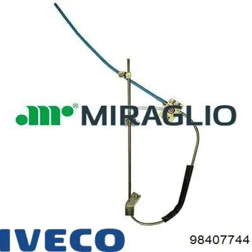 Склопідйомник передньої лівої двері 2997186 Iveco