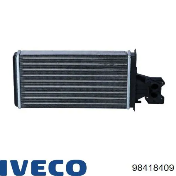 Радіатор пічки (обігрівача) 98418409 Iveco