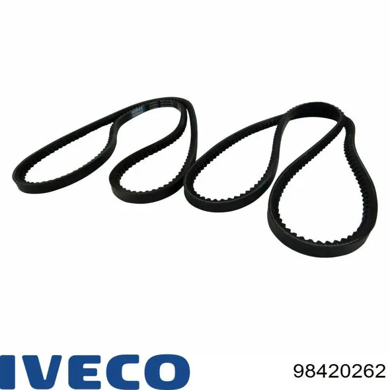 Ремінь генератора 98420262 Iveco