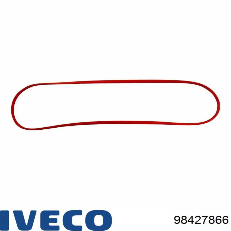 98427866 Iveco Прокладка кришки клапанної 