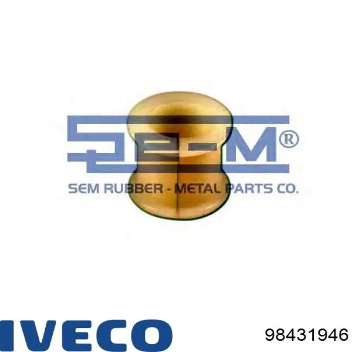98431946 Iveco Втулка стабілізатора переднього