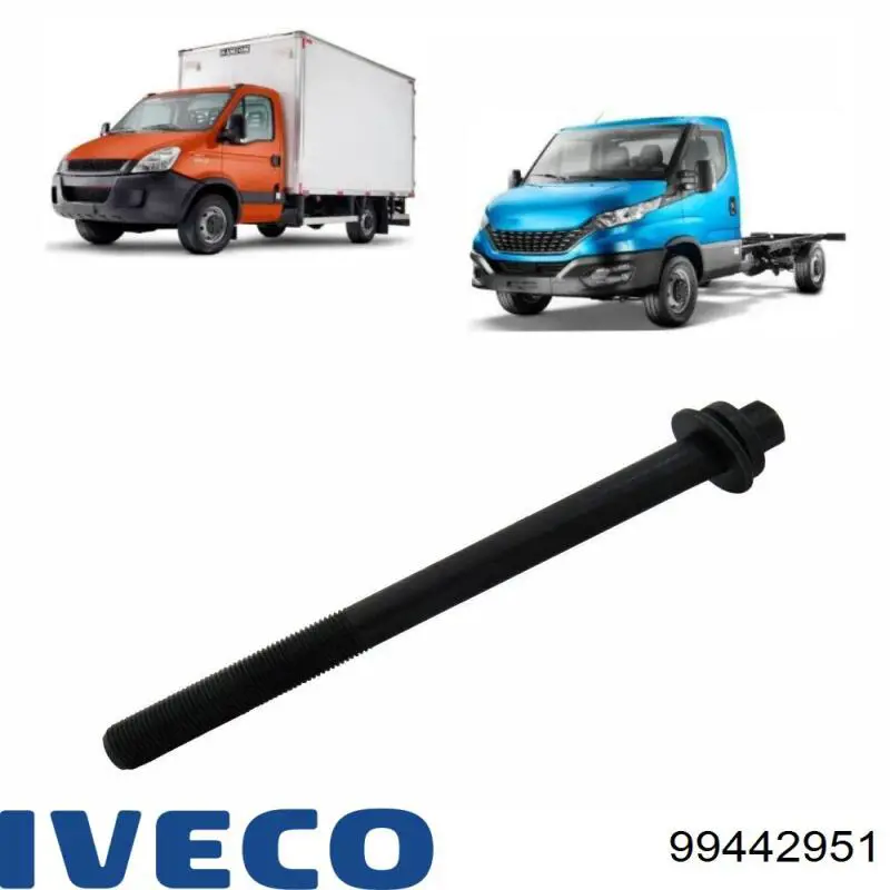 Болт головки блока циліндрів, ГБЦ 99442951 Iveco