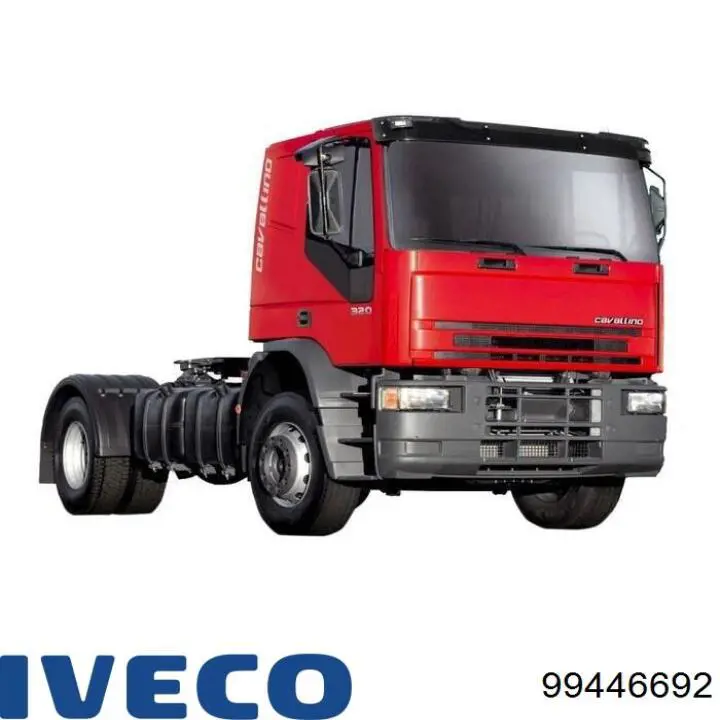 99446692 Iveco Прокладка кришки клапанної 
