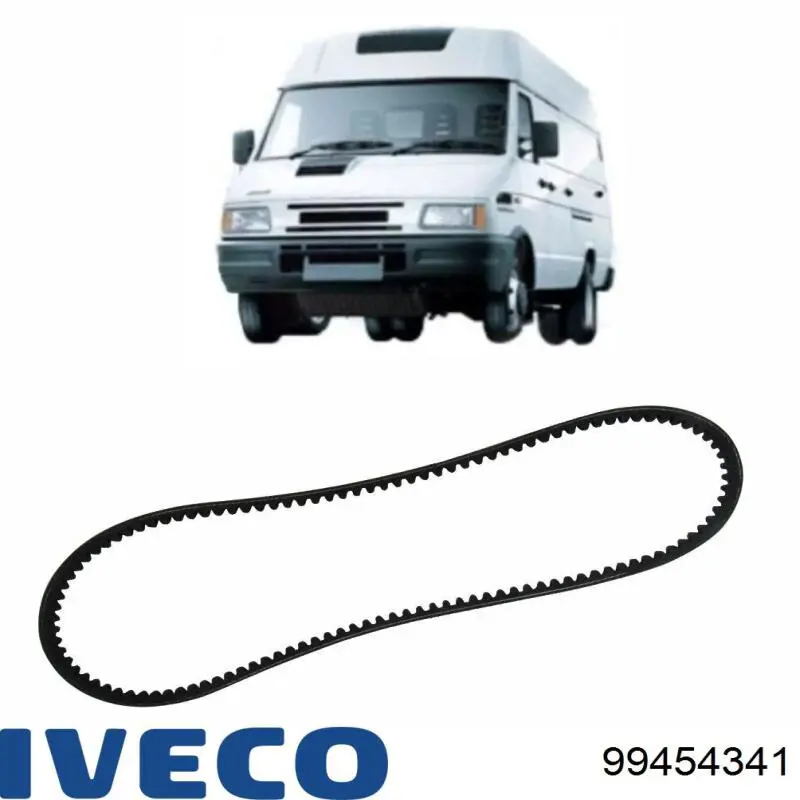 Ремінь генератора 99454341 Iveco
