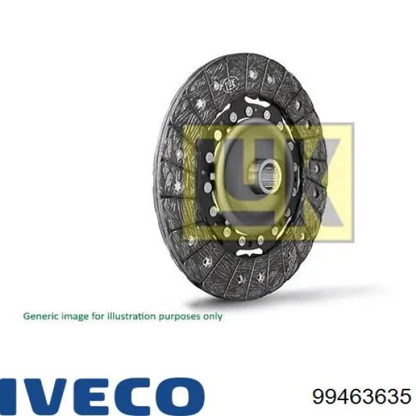 99463635 Iveco диск зчеплення
