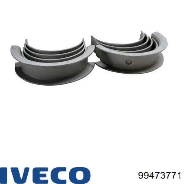 99473771 Iveco вкладиші колінвала, корінні, комплект, стандарт (std)
