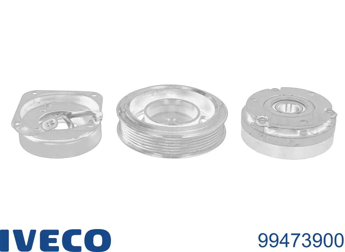 Вискомуфта вентилятора 99473900 Iveco