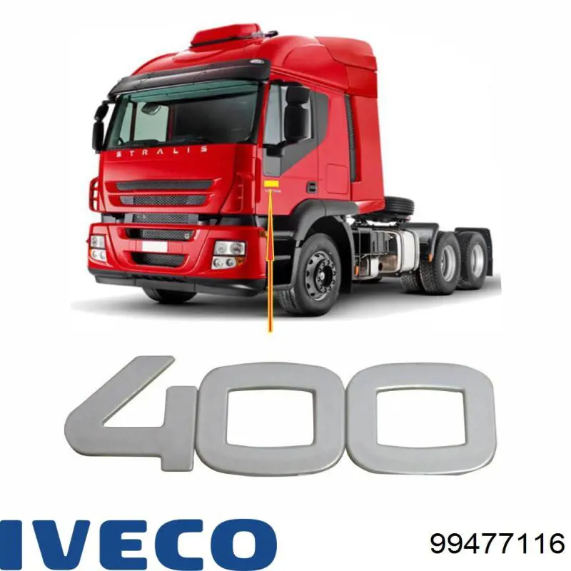 Комплект прокладок двигуна Iveco 99477116