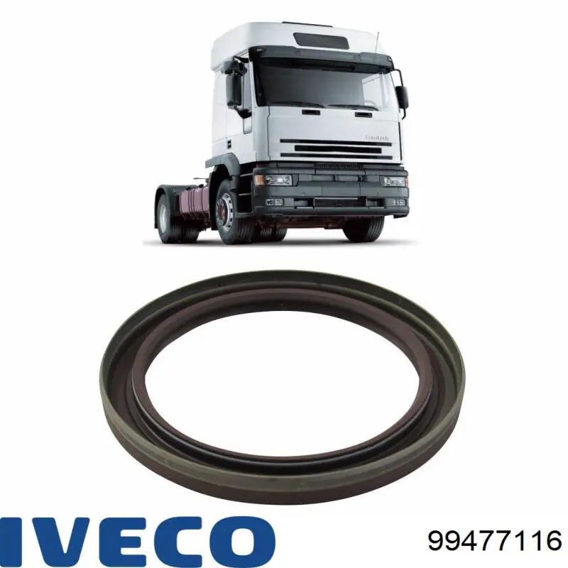 99477116 Iveco Набір прокладок двигуна