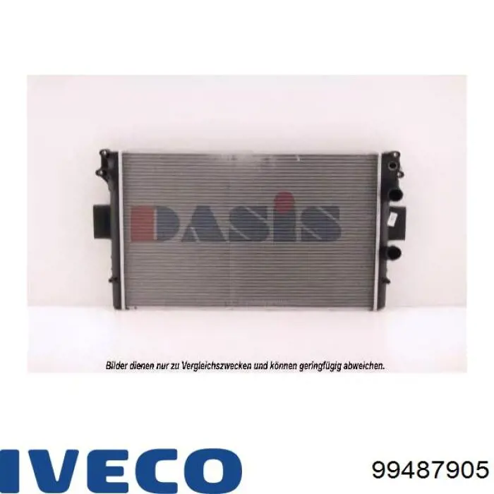 Купити 99487905 Iveco Радіатор двигуна