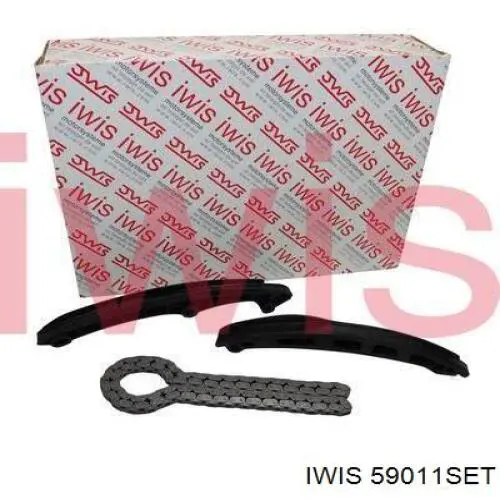 Ланцюг ГРМ, комплект, верхня 59011SET Iwis