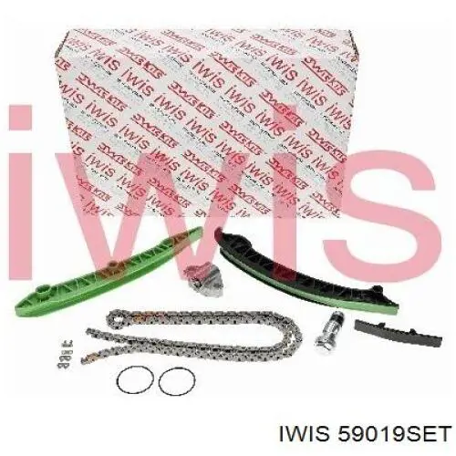 Комплект ланцюга ГРМ 59019SET Iwis