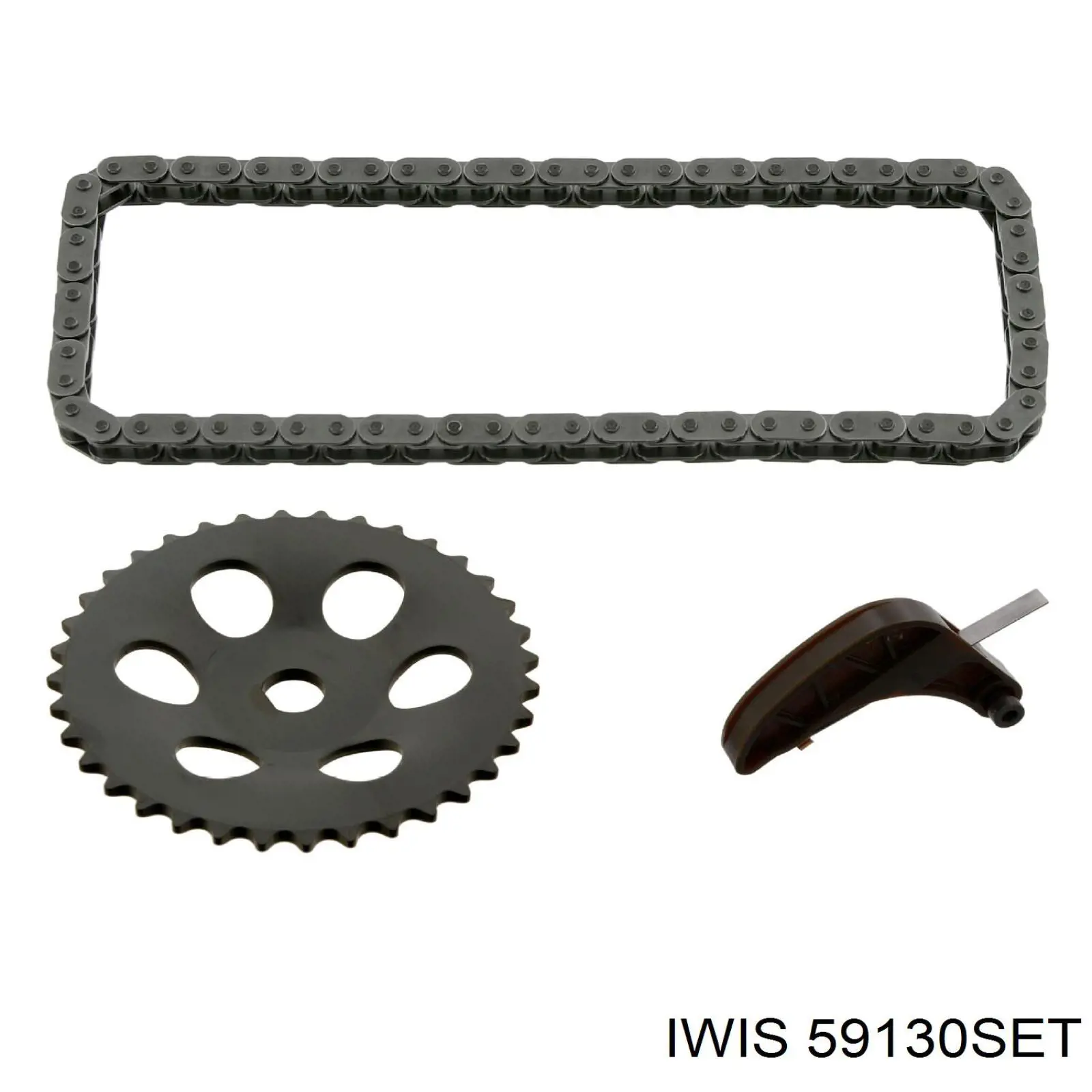 Ланцюг масляного насоса, комплект Iwis 59130SET ціна, від 77.56 USD