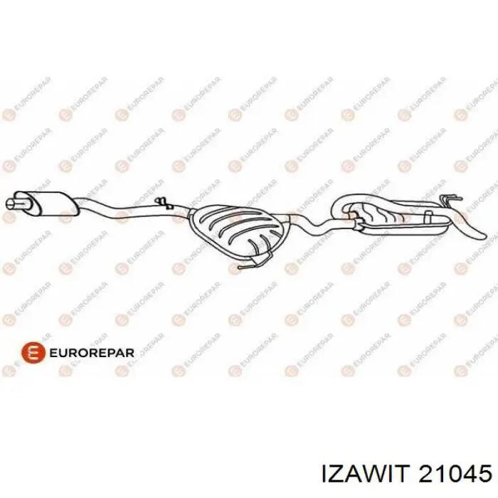 Купити 24401470 Opel Вихлоп