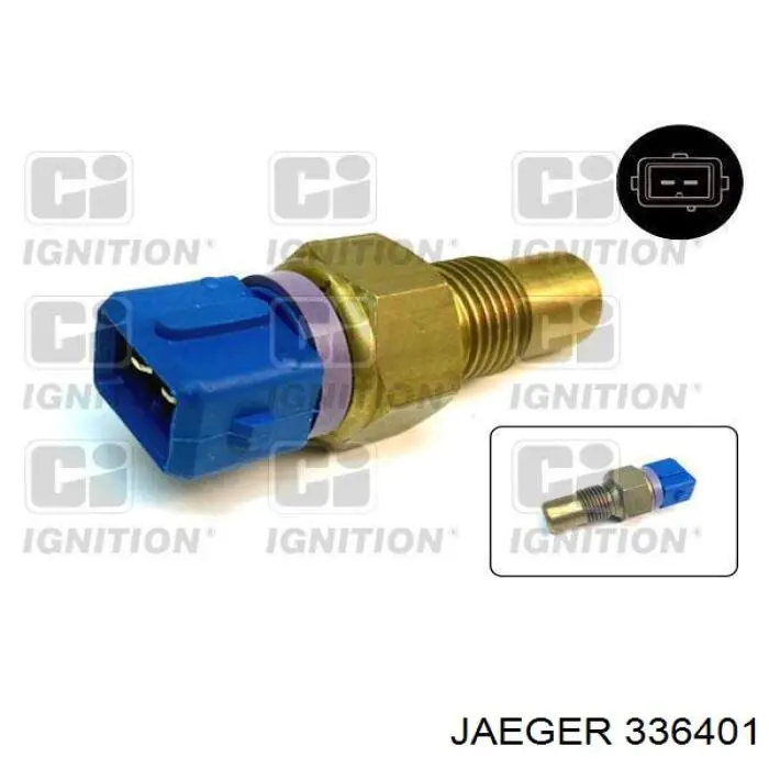 336401 Jaeger Покажчик температури охолоджуючої рідини