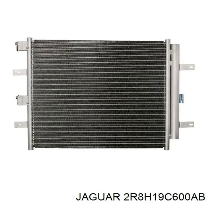 2R8H19C600AB Jaguar радіатор кондиціонера