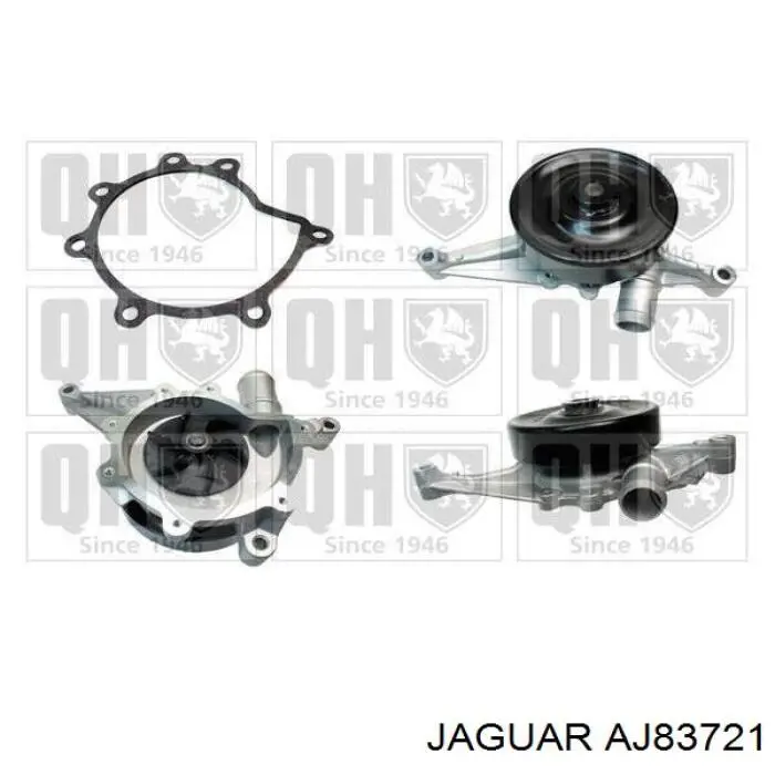 AJ83721 Jaguar Насос охолодження