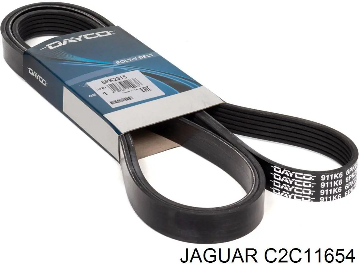 Купити C2C11654 Jaguar Ремінь генератора
