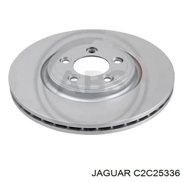 Диск переднього гальма Jaguar C2C25336 ціна, від 62.70 USD