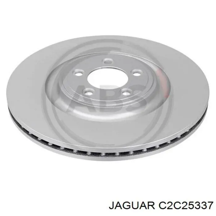 Гальмівні диски передні C2C25337 Jaguar