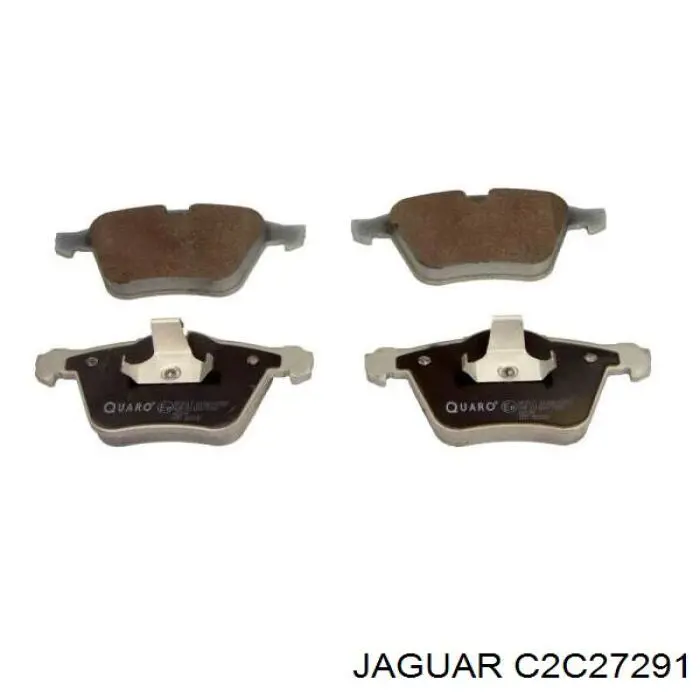 Передні тормозні колодки C2C27291 Jaguar