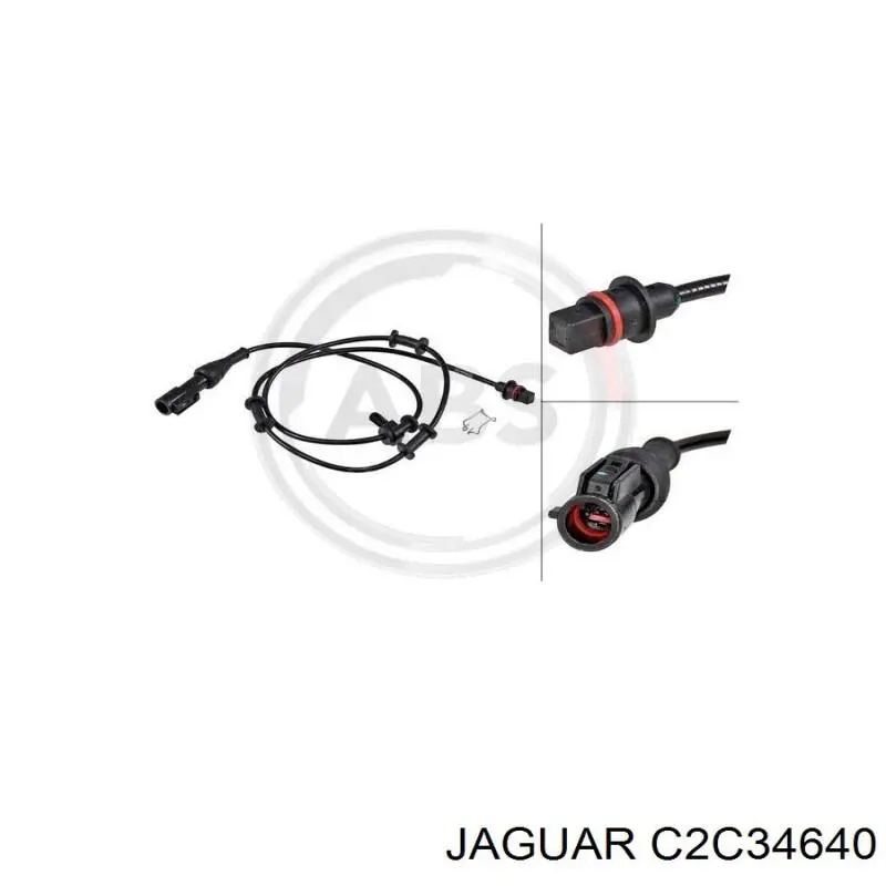 Датчик АБС передній C2C34640 Jaguar