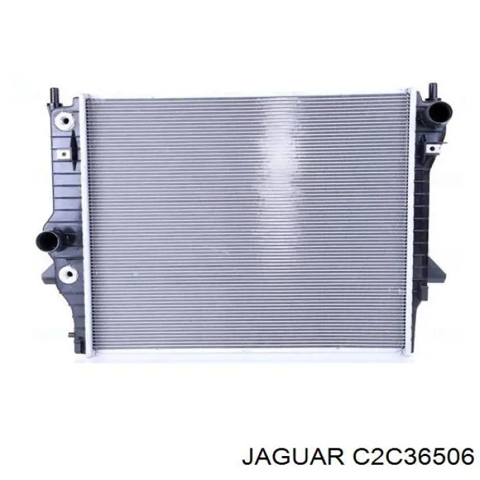 C2C36506 Jaguar Радіатор охолодження двигуна