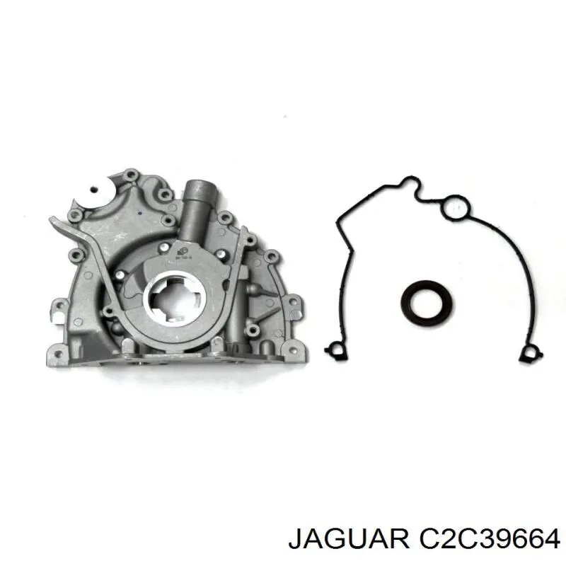 C2C39664 Jaguar Масляний насос двигуна