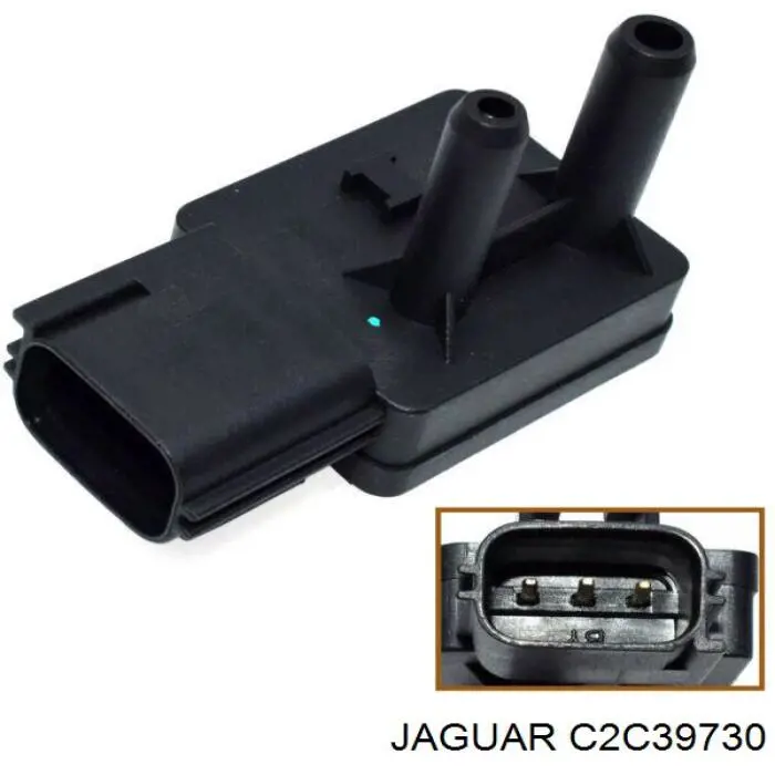 C2C39730 Jaguar датчик тиску вихлопних газів