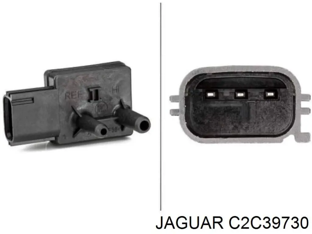 C2C39730 Jaguar Датчик тиску вихлопних газів