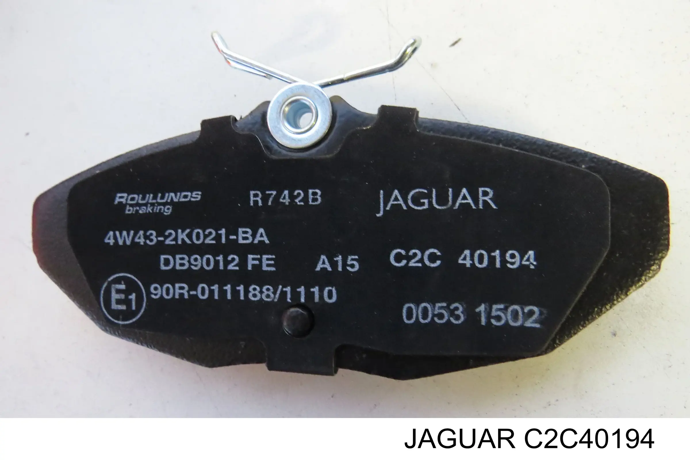 Задні гальмівні колодки Jaguar C2C40194 ціна, від 21.49 USD